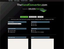 Tablet Screenshot of handconverter.com
